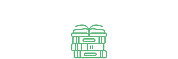 Icon zeigt Bücherstapel